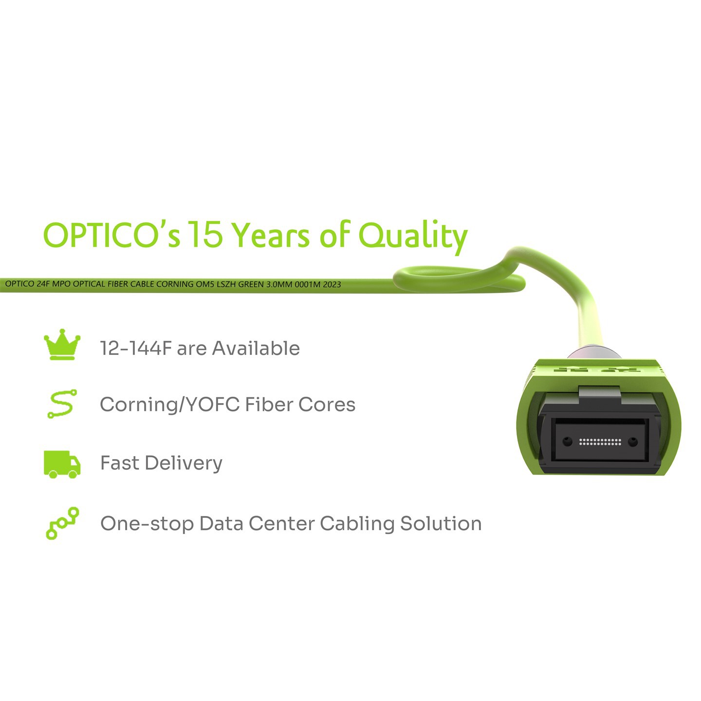 24F MTP MPO Y Type Cable OM5