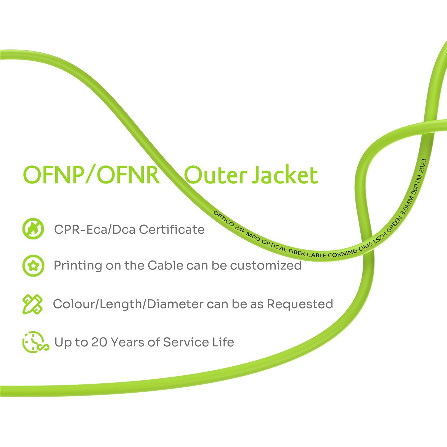 24F MTP MPO Y Type Cable OM5